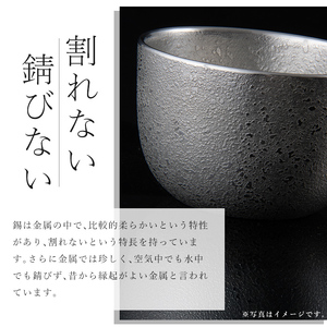 P-121 薩摩錫器　西郷どんとツン【薩摩錫器工芸館】霧島市 伝統工芸品 置物 西郷隆盛 犬