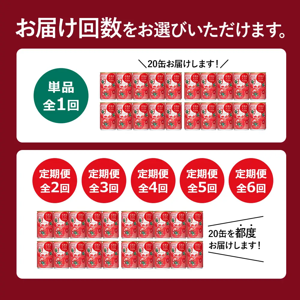 【！9/30で受付終了！】《先行予約受付》北海道トマトジュースストレートGABA 160g 20缶【06000102】