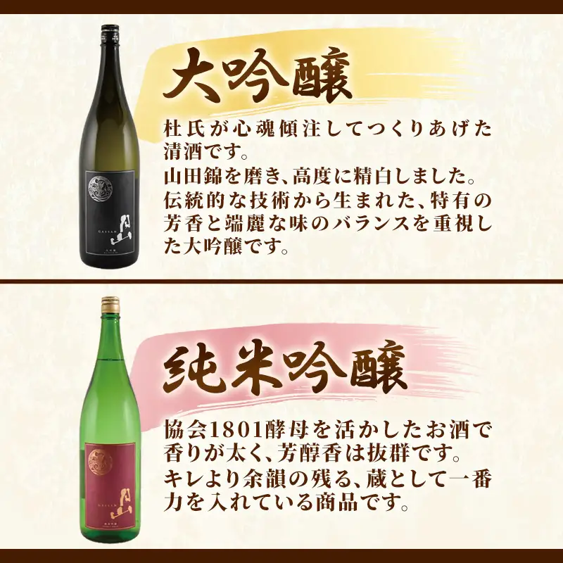 月山 バラエティセット （1.8L×6本） ／ 大吟醸 純米吟醸 特別純米 出雲 芳醇辛口 上撰 辛口 日本酒 地酒 飲み比べ 吉田酒造 老舗 美味しい【価格改定X】【92-YF-38】