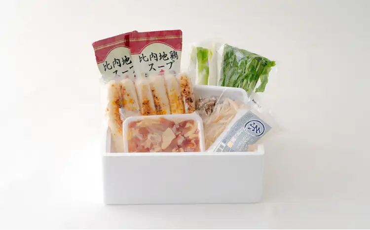 きりたんぽセット3人前 【配送指定不可】　125P1506【白沢通園センター】