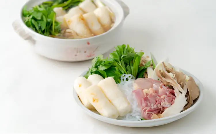 比内地鶏手造りきりたんぽ鍋セット　115P1503【山岡精肉店】