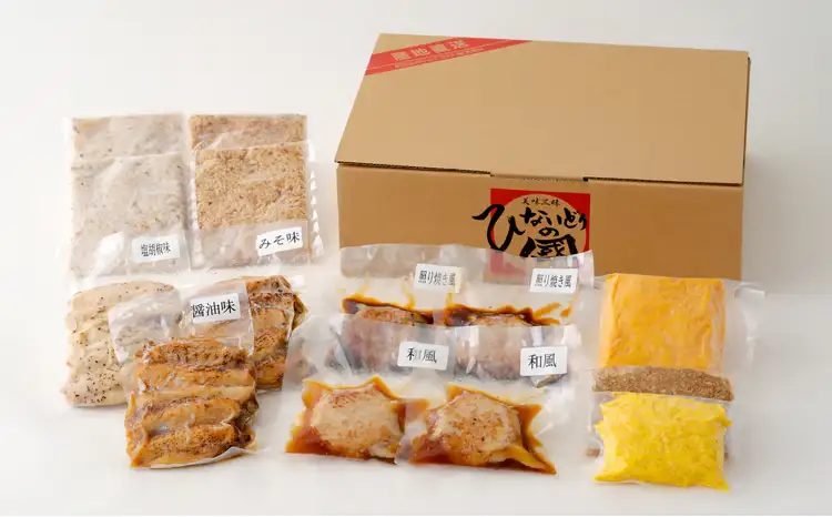 比内地鶏煮込みつくねバーグセット　【85P2808】【秋田比内や 】