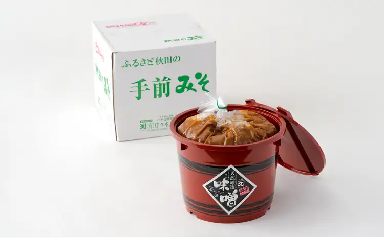 ふるさと秋田の手前みそ(特選)　60P4007【 佐々木こうじ店】