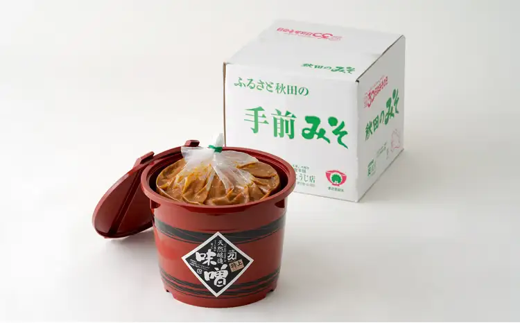 ふるさと秋田の手前みそ(特上)　75P4002【 佐々木こうじ店】