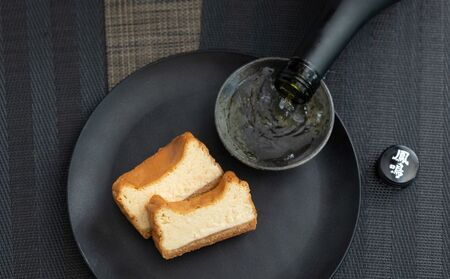 〈鳳鳴酒造コラボ〉純米大吟醸「笹の滴」使用 高級チーズケーキ チーズケーキ AR19