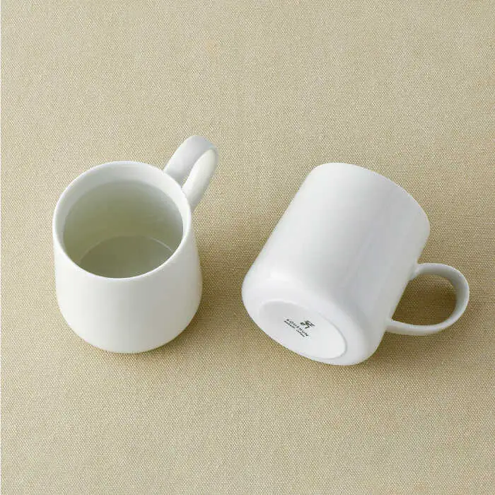 【波佐見焼】マグカップ 2個セット （ホワイト） スープカップ スープマグ 食器 皿 【光春窯】 [XD22] 波佐見焼
