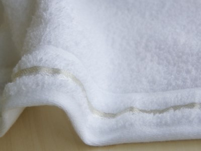 【 パールグレー 】 スーピマ コットン 無撚糸 ハンドタオル SP10