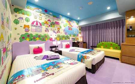 ハローキティ 宿泊 チケット ハローキティ ルーム ホテル オーレ 藤枝