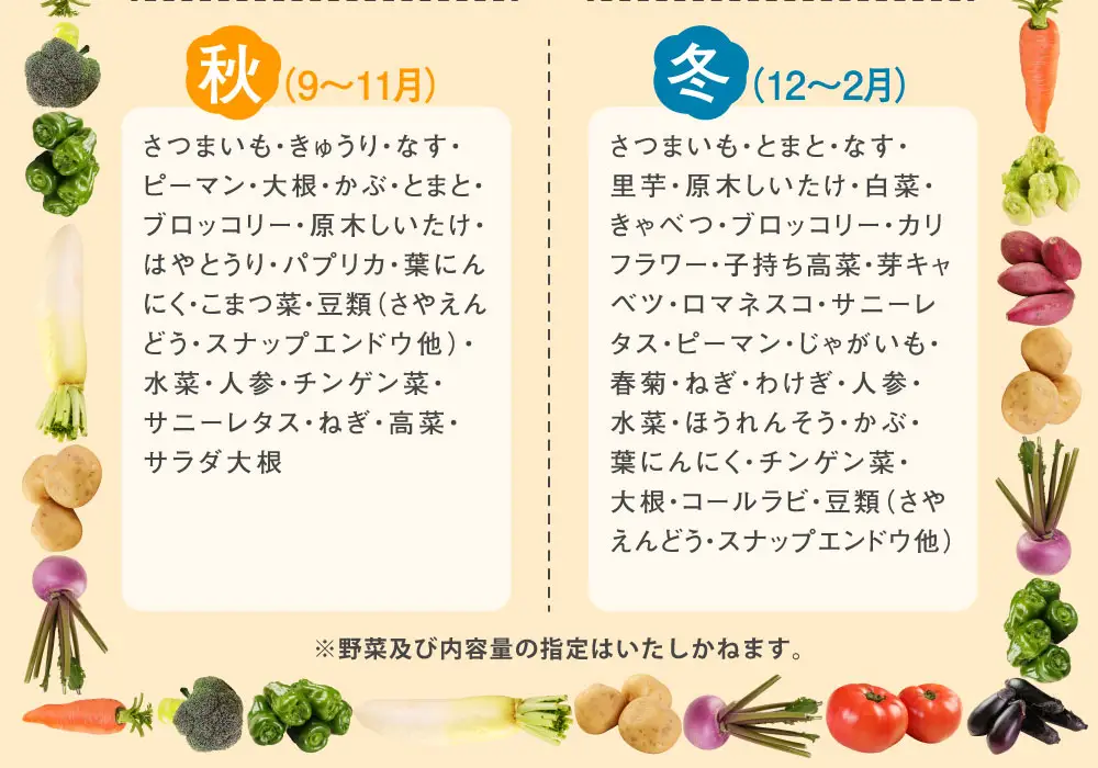 【ふるなびWEEK対象】【4回お届け定期便】春夏秋冬 野菜 定期便