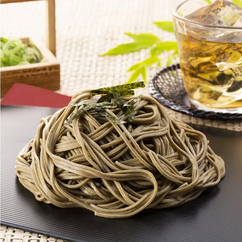 茶そば 抹茶・ほうじ茶 京都きよ泉 つゆ付き 茶そば【12食分】