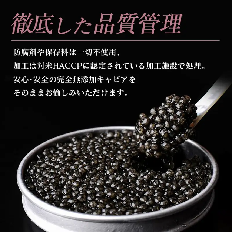 数量限定 宮崎キャビア1983 30g 魚卵 魚介 国産_IA2-26