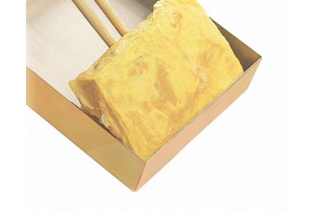 CNE115KB 本職用玉子焼き15cm (木蓋付)