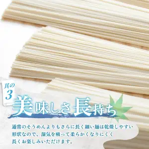 そうめん 三輪そうめん 50ｇ×42束 徳用【mrhs003】