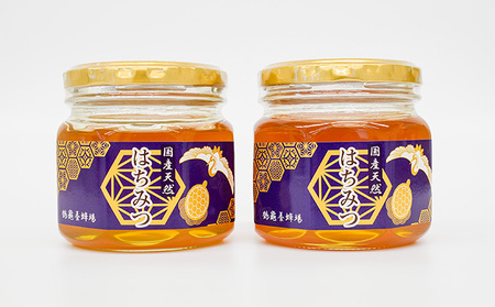 H-73【国産無添加】たつのの自然が育んだ天然「百花はちみつ」250g×2瓶