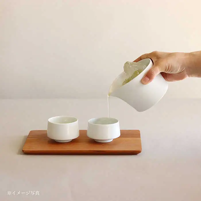【波佐見焼】白磁の酒器セット 片口 ちょこ 食器 皿 【アトリエビスク】 [RD20]  波佐見焼