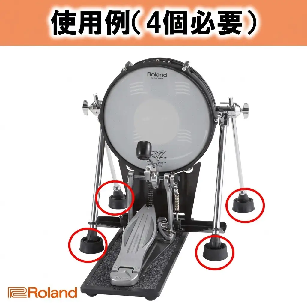 【Roland】ドラム防振アイテム NE-1【配送不可：離島】 雑貨 日用品 ローランド 電子ドラム 