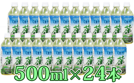 くまささ茶【ペットボトル】500ml×24本 北海道 南富良野町 お茶 茶 くまささ茶 ペットボトル PET 飲料 飲み物 大容量 1ケース セット 熊笹 健康 