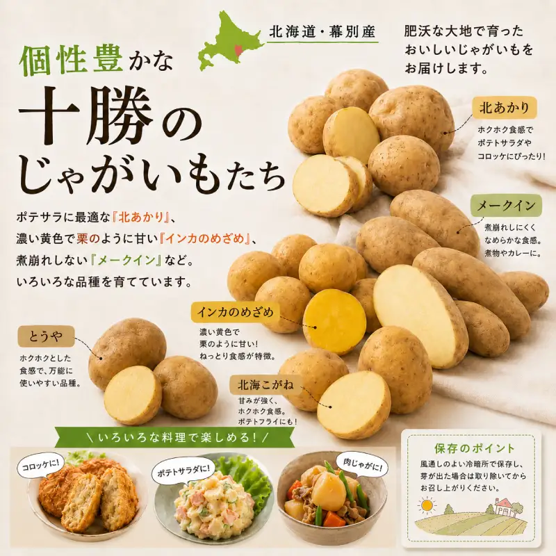 【先行予約】十勝幕別のじゃがいも10kg（インカのめざめ）【北海道ホープランド農場】 野菜 