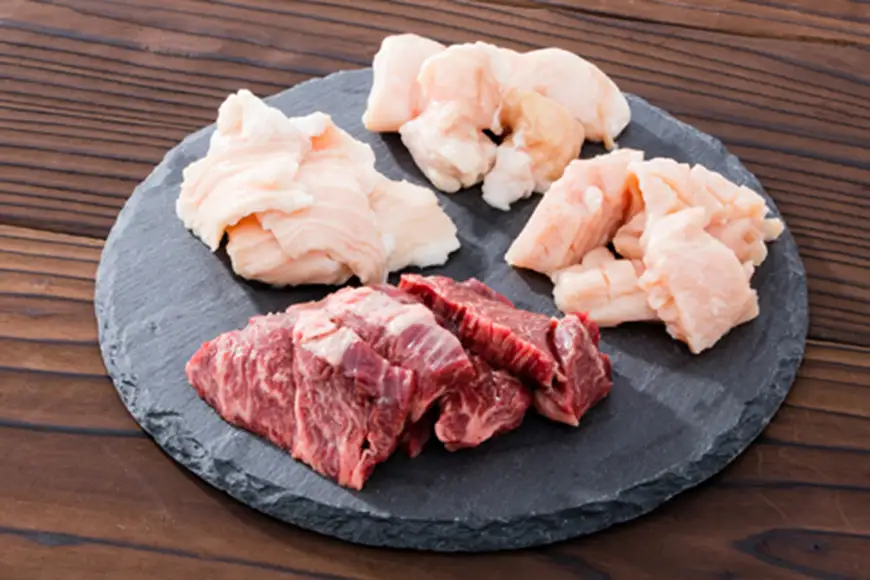 肉 ホルモン 老舗焼肉屋のホルモンセット 150g 4種 計 600g(3～4人前)