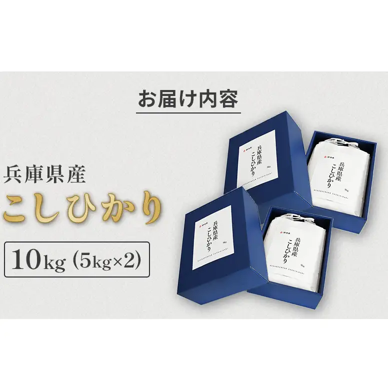 お米 令和7年産 兵庫県産コシヒカリ10kg(5kg×2) 米 お米 こめ コメ 白米 兵庫県 伊丹市 