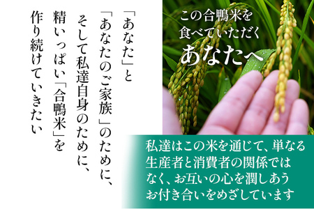 令和7年産 予約 合鴨米「ヒノヒカリ」（精米・5ｋｇ） ※2025年10月中旬より順次出荷予定 BI02