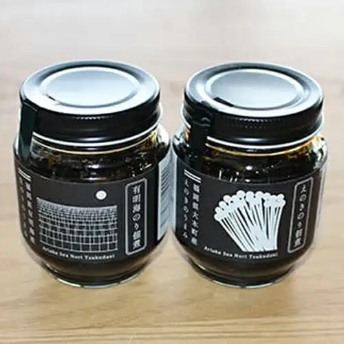 朝採り新鮮えのき茸と海苔の佃煮2種のセット　BF02