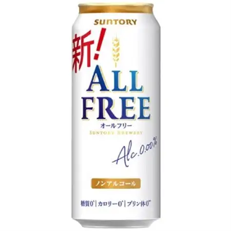 サントリー「オールフリー」500ml 1ケース(24本)【京都 天然水のビール工場産】【配送不可地域：離島・沖縄県】【1251625】