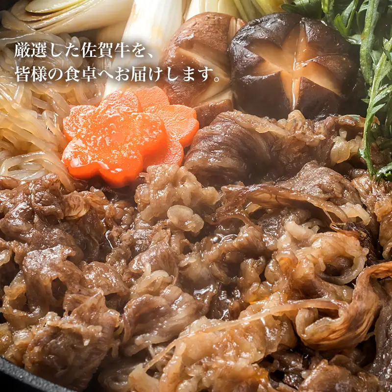 厳選佐賀牛 ももスライス500g×2パック(合計1kg)