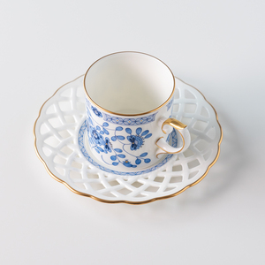 【三重ナルミ】 食器 コーヒー 碗皿 2客セット [鳴海製陶] 食器