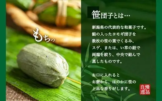 新潟県 南魚沼市 笹団子 10個 × 2袋 計20個 やまと食品 和菓子 お菓子 和スイーツ あんこ 新潟名物 お取り寄せ グルメ お中元 お歳暮 お土産 ギフト