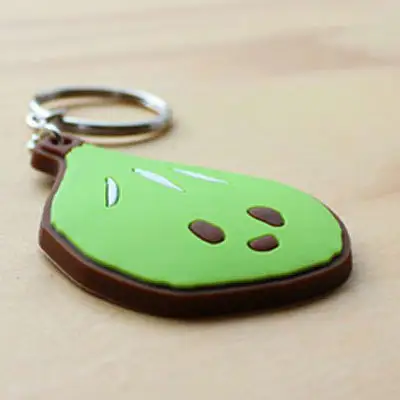 いちじくいちを ラバーキーホルダー キャラクター 雑貨 日用品 