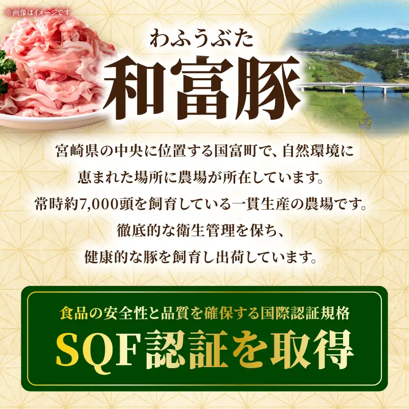 和富豚 じゃがじゃがセット 1.7kg お肉 肉 豚肉 ロース 豚バラ 豚モモ ブランド豚 スライス 切り落とし 普段使い 使い勝手 料理 ストック 冷凍