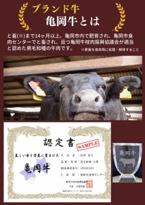 亀岡牛 焼肉 4種セット 600g 焼肉