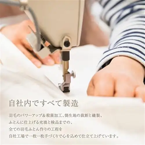 最高品質のポーランドコウダマザーグース使用の羽毛ふとん『ラムコ』【1018779】