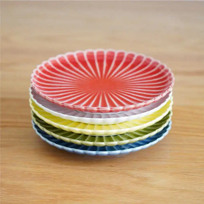 【波佐見焼】花しのぎ 新和皿揃 小皿 5枚 食器 皿 【団陶器】 [PB61] 波佐見焼