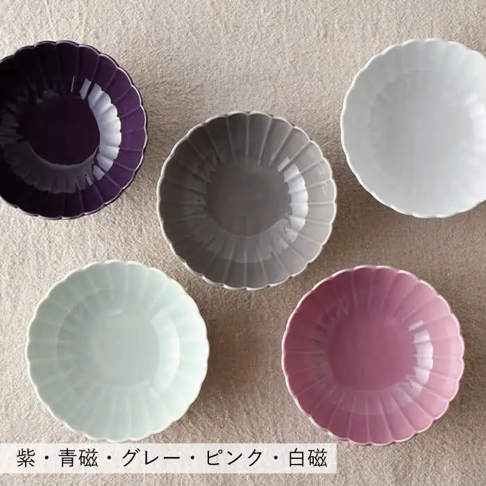 【波佐見焼】RINKA ボウル 5色セット 食器 皿 【長十郎窯】 [AE38] 波佐見焼