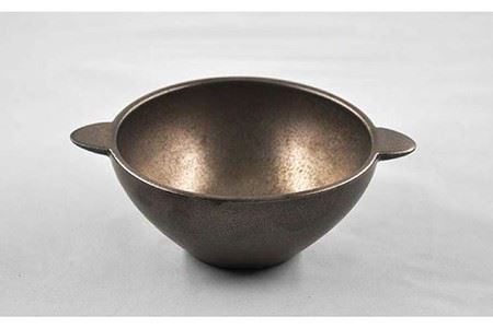 【波佐見焼】金彩釉 手付き鉢 ボウル 3個セット 食器 皿 【堀江陶器】 [JD166]