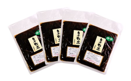 高菜 中辛 140g×4個 セット 旨辛たか菜 辛子高菜 たか菜 惣菜 お惣菜 加工品 ご飯のお供 お供 漬物 漬け物  