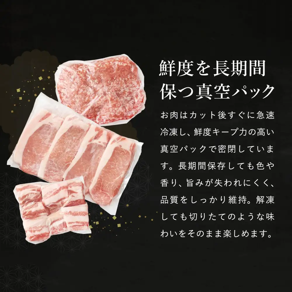 夢やまびこ豚肉モリモリ満足セット 3.8kg 豚肉
