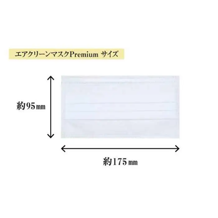 名古屋で製造 高級国産不織布マスク（ふつうサイズ）5枚入×20袋