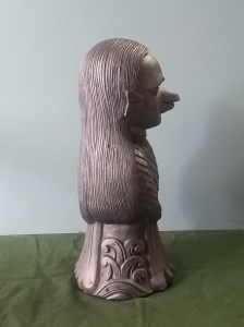 伝統工芸士の鬼師が作る鬼師が作る 疫病退散アマビエ (大) H064-024