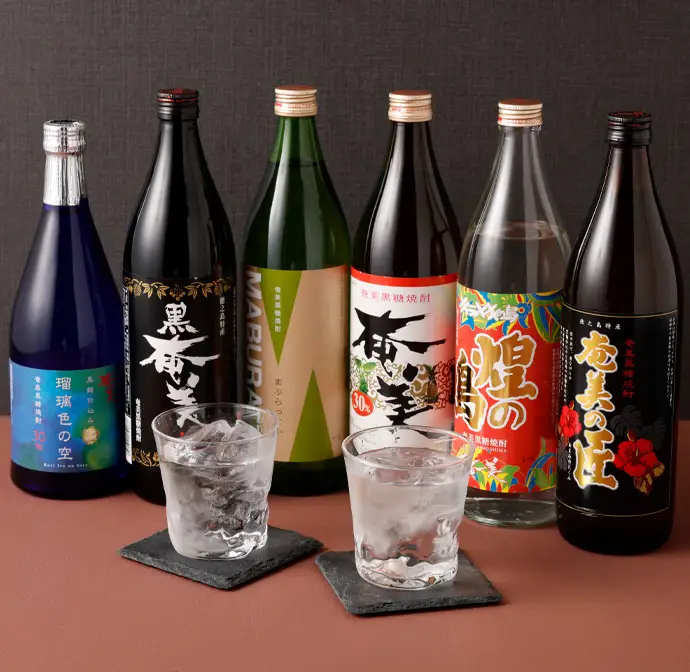 【年6回 定期便】 奄美酒類 黒糖焼酎 お試し 定期便 2本(900ml/720ml)×6回 計10.44L 焼酎 AG-109