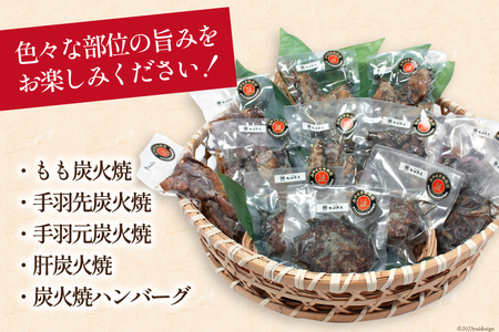 地頭鶏 炭火焼 ながともおすすめ バラエティセット