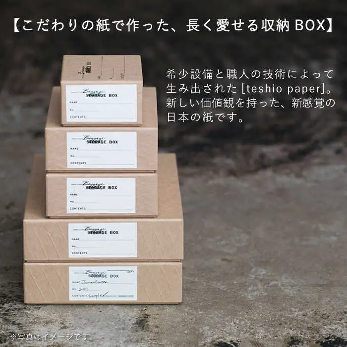 収納 スタッキング A4 Baggage Box dia ダイヤ インテリア【岩嵜紙器】 [ZA32]