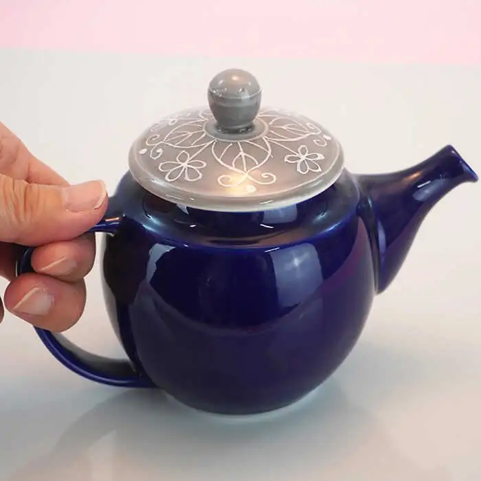 【波佐見焼】アラベスクポット 急須 ティーポット 陶器 食器 皿 【仙右エ門陶房】 [ZD13] 波佐見焼