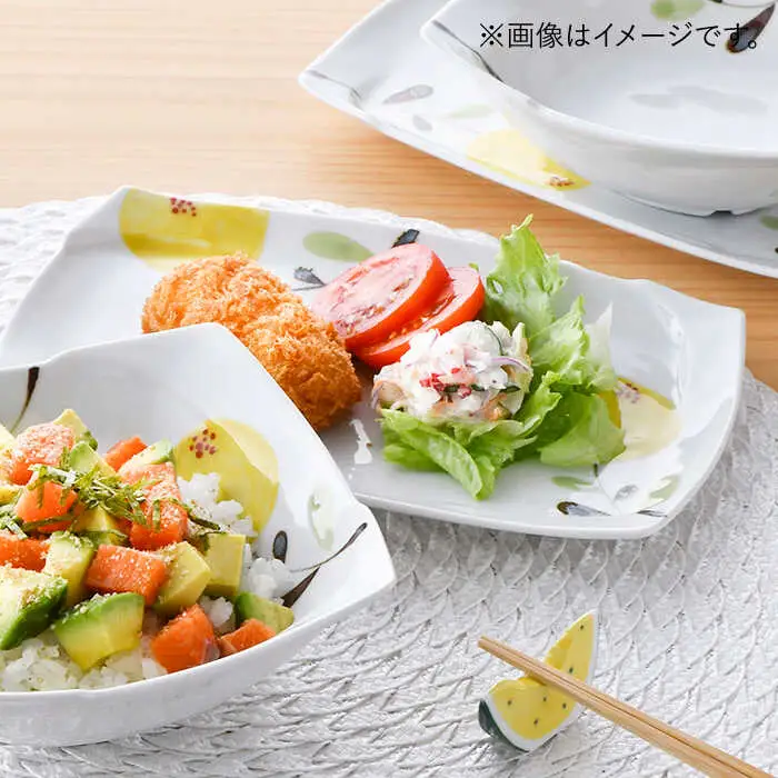 【波佐見焼】モコア 焼き皿 渕取 多用鉢 ボウル 2枚組セット 食器 皿 【陶豊】 [OE18] 波佐見焼