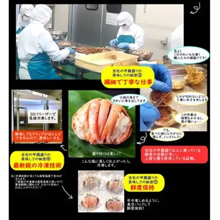 職人こだわりのせこがに甲羅盛り　大きめサイズ　化粧箱6個入　個包装　高鮮度3D凍結【配送不可地域：離島】【1275217】