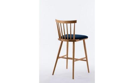 エドワードカウンターチェア OAK／布座T-13ダイニングチェア 飛騨の家具 飛騨家具 木馬舎 AY042