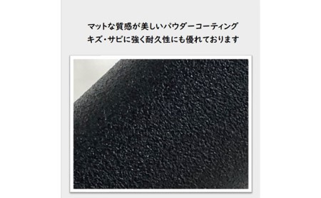 スリムハンガーラック W550 黒  衣類収納 コート インテリア 洋服収納 組み立て必要 