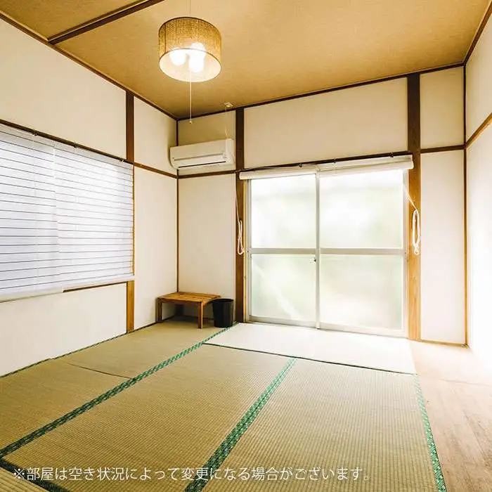 【 糸島 満喫 ！ 】 ゆったり ロングステイ 宿泊券 （ 素泊まり ・ 最大7泊 3名 様まで ） 《糸島》 【ゲストハウス糸結】 [AUE003]